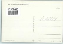 06667 O4850 Weißenfels , Saale - Panoramaansicht