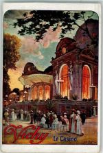 03200 Vichy Künstlerkarte le Casino