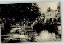 Padda Boats on the Negombo Canal Motiv Sri Lanka / Ceylon