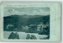 Lovrana Laurana 1902 Mondschein
