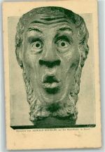 Skulptur AK Böcklin, A.