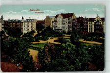 Kattowitz Katowice 1918 Gebrauchsspuren Blücherplatz