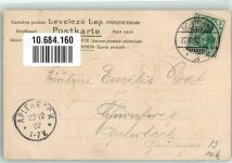 Mops Kleiner Hund 1902 Prägedruck