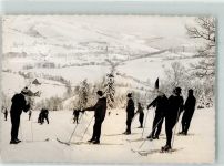 59955 W5788 Züschen , Westf FOTO KEINE AK Ort handschriftlich Winter Ski