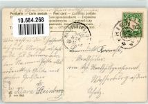 Kinder Veilchen Vergissmeinnichtkranz Brief Lithographie Namenstag 1906 Prägedruck