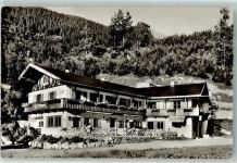 83727 W8162 Spitzingsee Foto AK Hotel Pension Florian