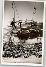 W7868 Todtnau Skilift Skifahren Sessellift Foto AK