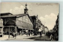 77300 Fontainebleau - la Marche couvert les Halles Oldtimer Fahrrad