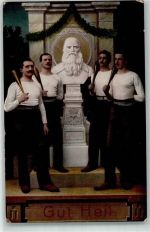 Gut Heil Büste von Turnvater Jahn und Turner Turnvater Jahn 1910