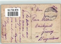 8200 Gleisdorf 1912 Gebrauchsspuren Briefmarke Bildseite