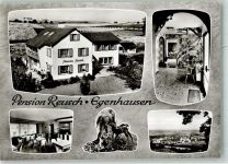 72227 W7271 Egenhausen , Württ - Pension Reusch