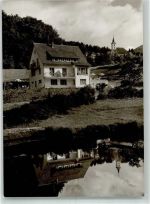 72270 W7292 Schwarzenberg Foto AK Pension Haus Ziefle