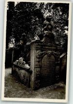 Prag Praha Grab von Hendel Bassevi Ehefrau von Jacob Bassevi JKO B 1/501 Jüdischer Friedhof