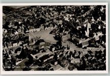 18528 O2330 Bergen , Rügen 1940 Foto AK Fliegeraufnahmen Strähle