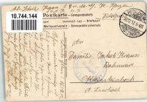 Beim Brückenbau Pioniere WK I 1917 Gebrauchsspuren