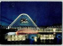 Nr. 1324 Egicarte - Exposition 1958 - Springbrunnen bei Nacht AK Ausstellung