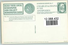 in the Antipodes Nr. 19 AK Prinz Charles u. Diana