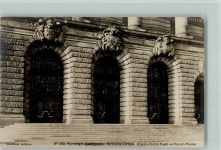 W8000 München Justizpalast - nördliche Portale Foto 1906 AK Gericht