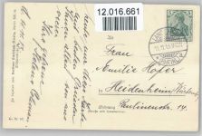 1913 Scherenschnitt Serie C. Nr. 62 Tierschutzverein AK Krause-Carus, A.