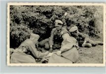 Lagebesprechung AK Wehrmacht WK II FOTO KEINE AK