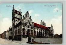 München Neues Justizgebäude 1909 AK Gericht