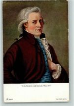 Porträt - Gemälde von Tischbein Mozart, W. A.