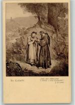 Hebelpostkarte Nr. 1 - Der Carfunkel, Mönch Hebel Joh. P.