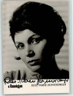 Rose Marie Heimerdinger Original Autogramm Schlagersänger