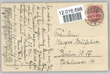 Scherenschnitt Serie E I. Nr. 22 - Vorgelhaus - Tierschutzverein AK Krause-Carus, A. 1921