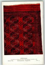Serie VII Nr. 5 - Meisterstücke orientalischer Knüpfkunst in Bildern AK Teppich