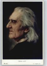 Franz Liszt - sign Torggler - Ackermann Verlag Serie 160 AK Liszt, F. Künstlerkarte
