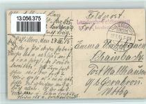 60400 Cuts 1915 - WK I - Strasse, zerstörte Gebäude, gute Erhaltung AK