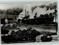 O6501 Gera-Röppisch Baureihe 58.30 mit Nahgüterzug bei Gera-Röppisch Frühjahr 1972 AK Lokomotive