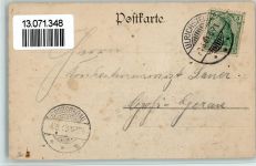 35327 W6314 Ulrichstein 1903 - Gesamtansicht Kriegerdenkmal Schlossberg