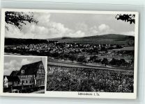 61479 W6246 Schloßborn 1954 - Gasthaus Schützenhof, gute Erhaltung AK