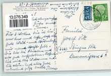61479 W6246 Schloßborn 1954 - Gasthaus Schützenhof, gute Erhaltung AK