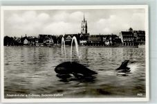 W7990 Friedrichshafen Bodensee Walfisch Wal 1938 Foto AK