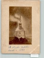24937 W2390 Flensburg FOTO KEINE AK St. Nicolai Kirchturm Ort handschriftlich