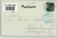 O8000 Dresden Deutsche Kunst-Ausstellung Innenaufnahme aus dem Klingerschen Saale Kunstausstellung 1899