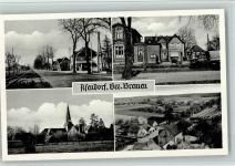 27330 W2811 Asendorf b Bruchhausen-Vilsen 1955 - versch. Abbildungen, gute Erhaltung AK