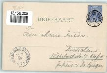 9711 Groningen 1880 - Portrait Wilhelmina Königin der Nederlanden Wappen Ort lt. Stempel