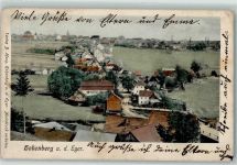 95691 W8591 Hohenberg a d Eger 1907 Gebrauchsspuren