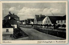 68519 W6806 Viernheim Gebrauchsspuren Ernst Ludwigstraße mit Reichsbahnhof