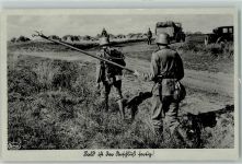 Bald ist der Anschluß fertig - Unser Heer Verlag Kosmos 236 AK Wehrmacht WK II