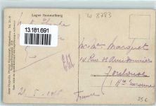 W8783 Hammelburg La Paix chez Soi Frieden zu Hause Kriegsgefangenenlager Transvestit Privatfoto AK