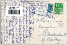 84539 W8261 Ampfing - Landpoststempel