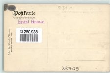 38709 W3391 Wildemann 1907 - Hotel Rathaus mit Linden