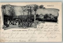 98631 O6102 Römhild 1906 - Heilstätte am großen Gleichberg Trinkhalle