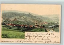 W7850 Lörrach Künstlerkarte Nr. 15 - Wiesenthal AK Daur, H. 1898 Lithographie / Künstlerkarte