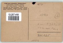 17373 O2120 Ueckermünde - Hotel u. Lichtspiele Hohenzollern Kinosaal